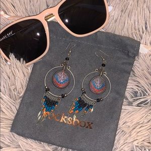 Multicolored earrings